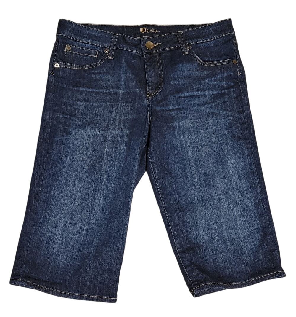 Kut From The Kloth Women's Long Brumuda Shorts/Capris Size 8 EUC